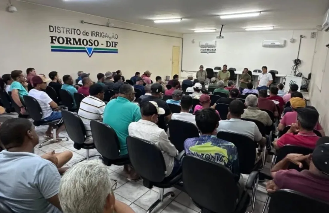 Distrito de Irrigação Formoso convoca associados para Assembleia Geral Ordinária no dia 31 de março
