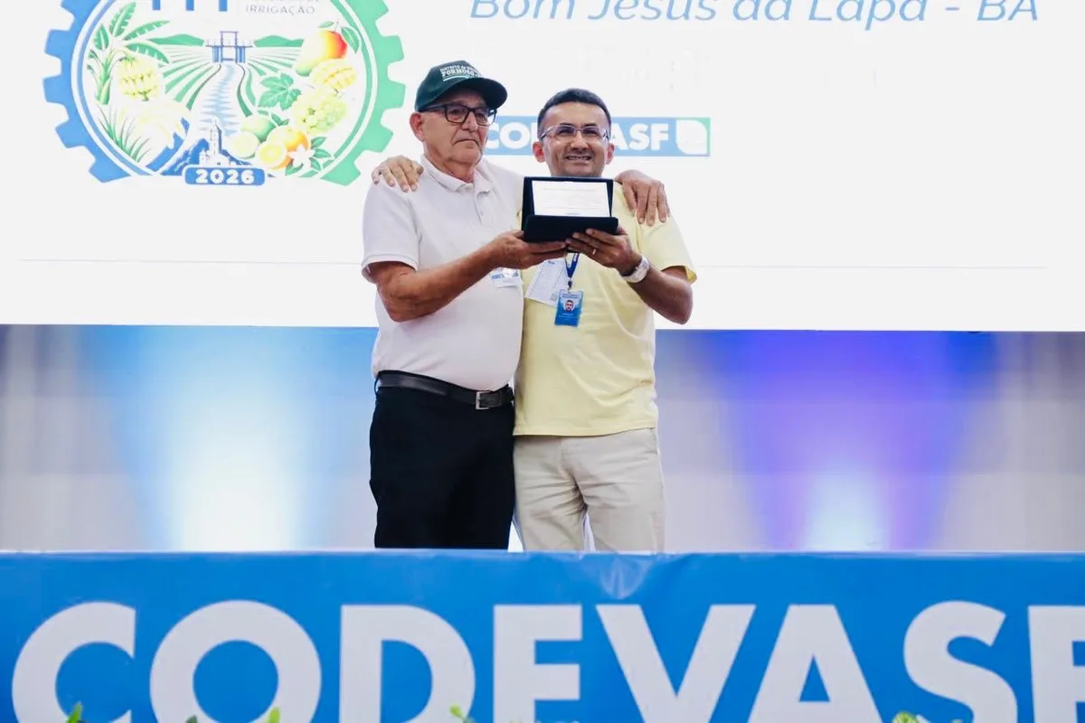 Antônio Márcio Rodrigues recebe homenagem da Codevasf por atuação à frente do Distrito de Irrigação Formoso(DIF)