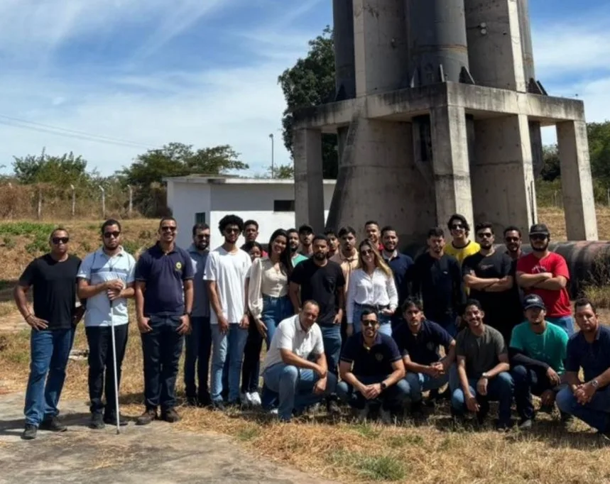Distrito de Irrigação Formoso recebe visita de alunos dos cursos de Engenharia Civil e Engenharia Elétrica da UFOB